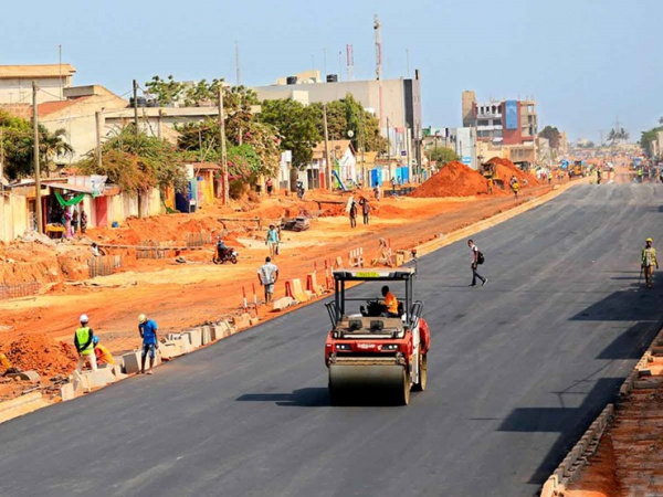 Travaux de réaménagement de routes